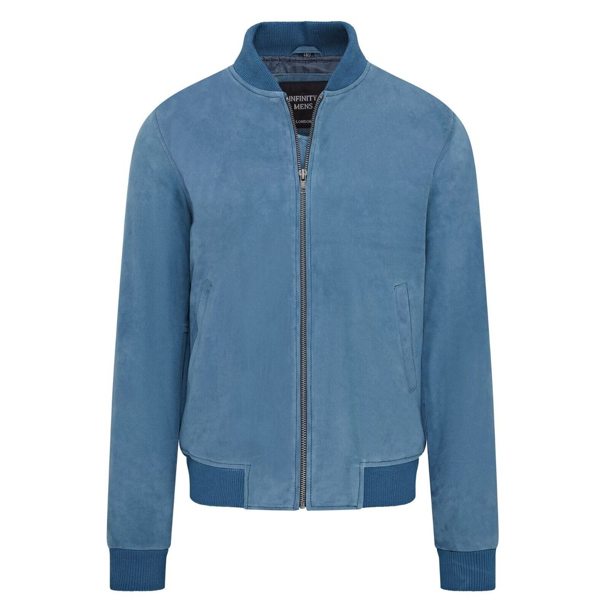 Varsity Bomberjacke aus Wildleder