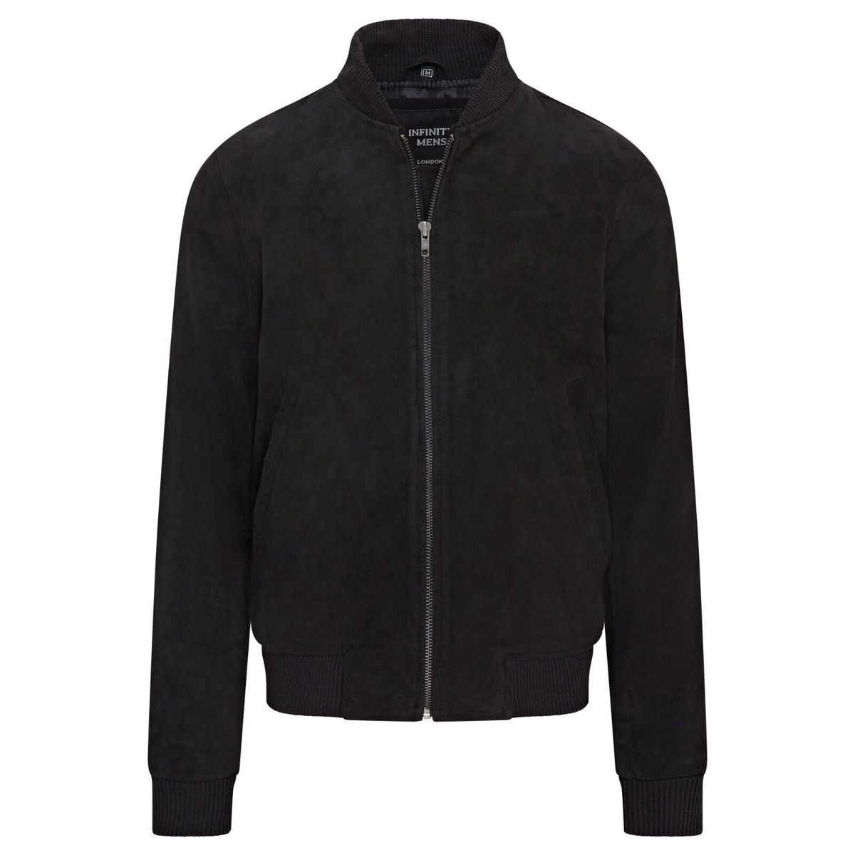 Varsity Bomberjacke aus Wildleder