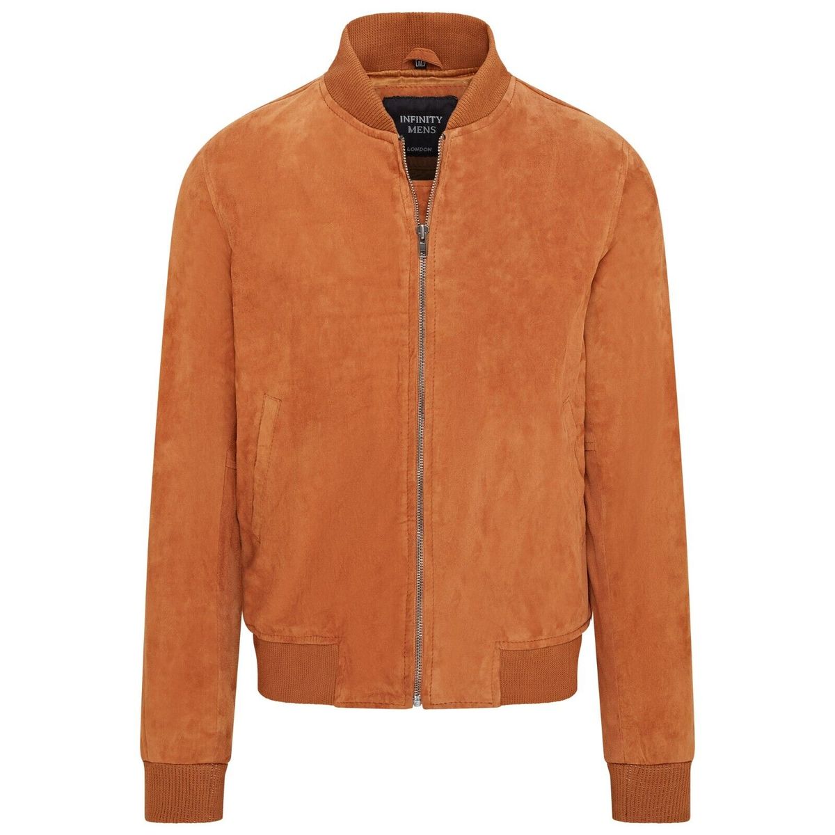 Varsity Bomberjacke aus Wildleder