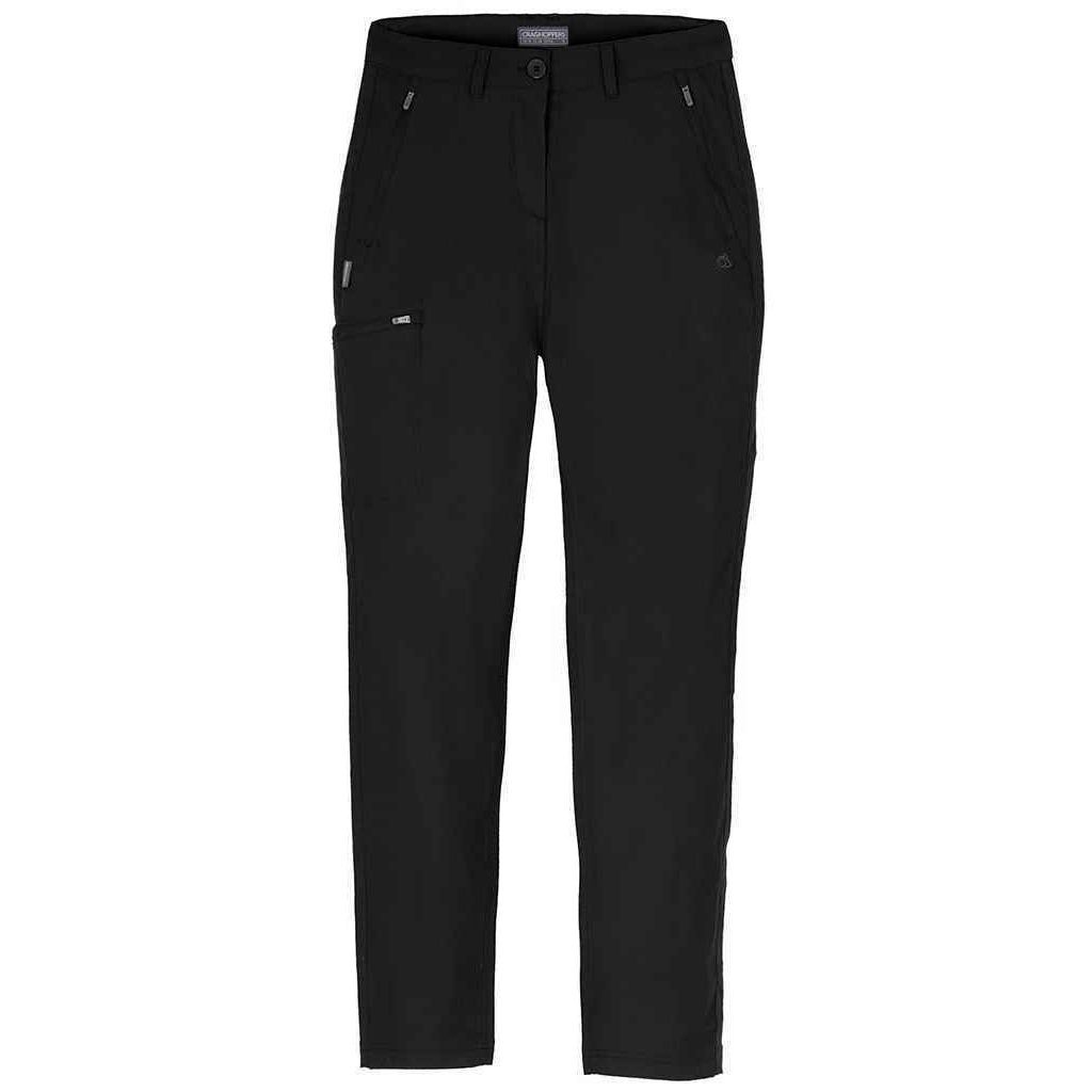 Craghoppers Womens/Ladies Expert Kiwi Pro Stretch Wanderhose (Schwarz)