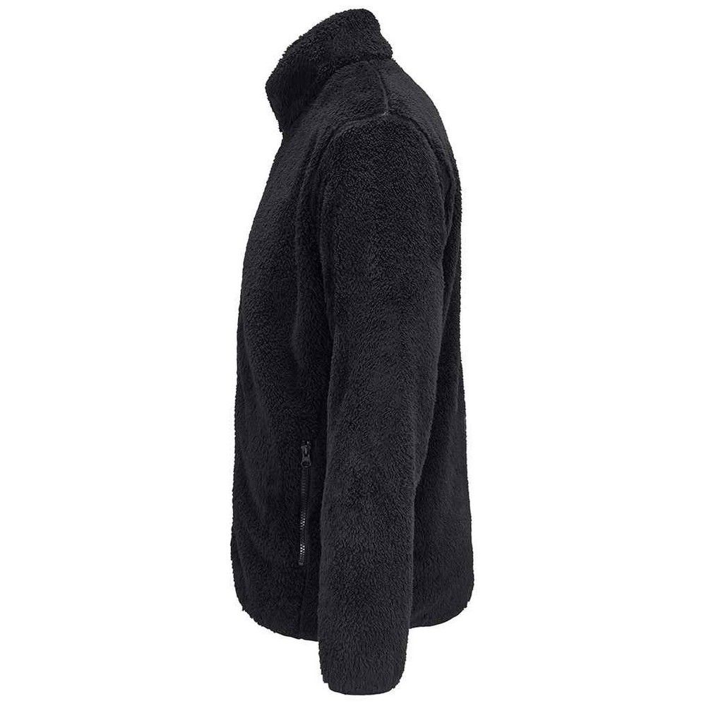 Flauschige Fleecejacke mit Reißverschluss