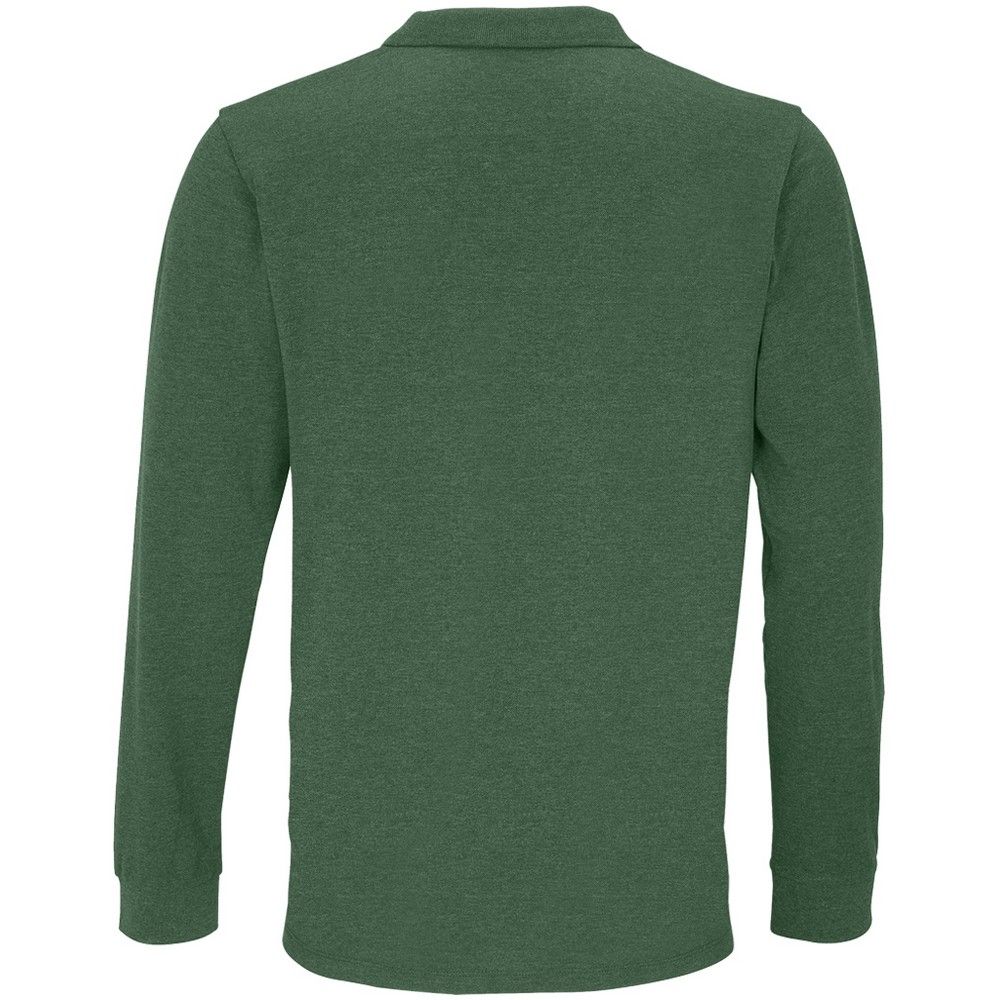 Langärmliges Poloshirt aus Bio-Baumwolle