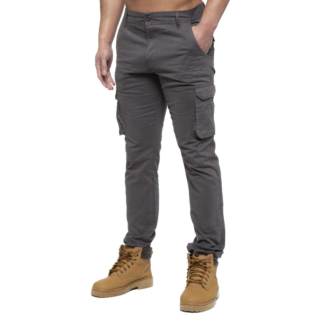 Herren Cargo-Hose mit gerader Passform