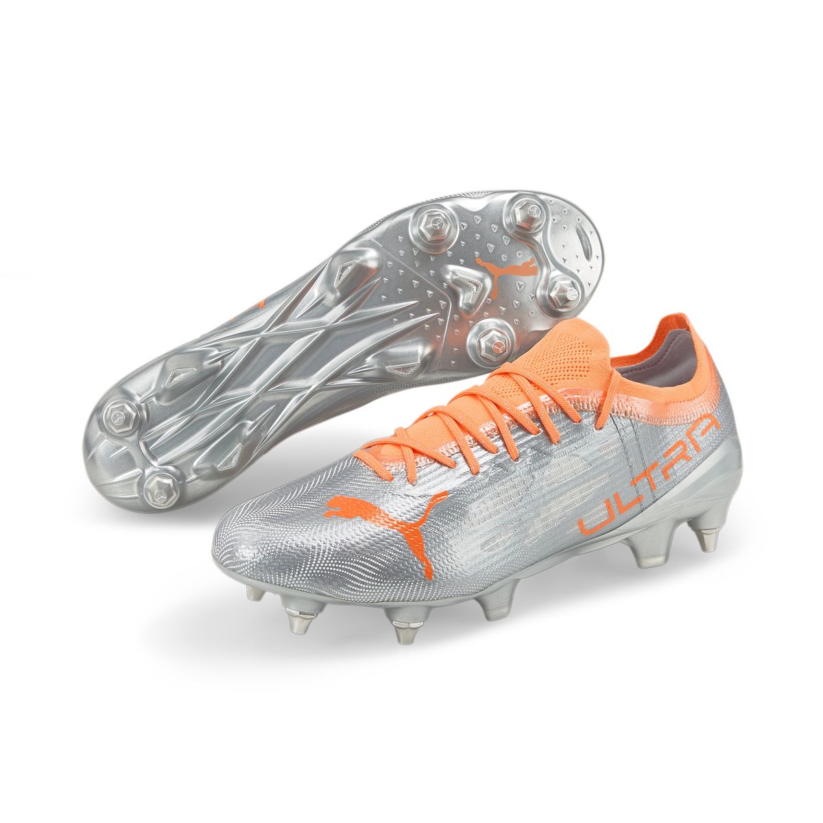 Hochleistungs-Fußballschuhe in Metallic-Optik