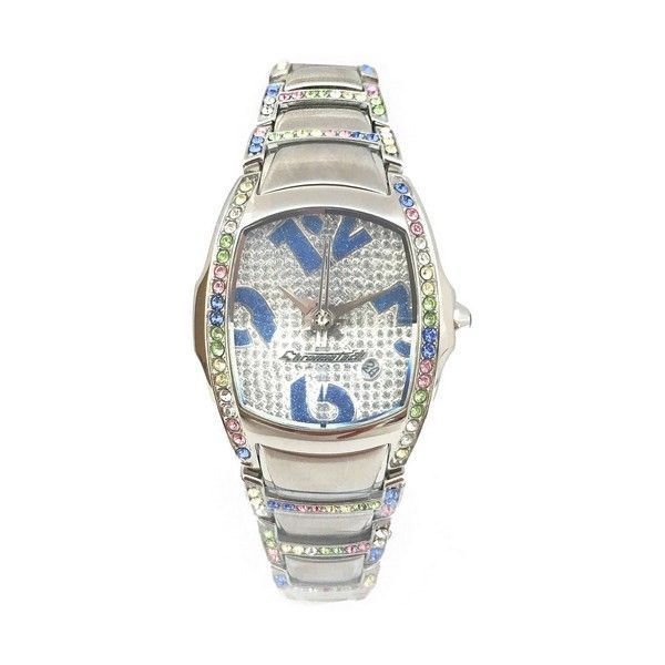 Elegante Damen Quarz Uhr mit Kristallen
