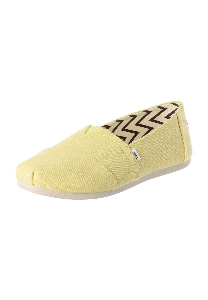 TOMS Espadrilles, Label, für Damen, gelb, 38