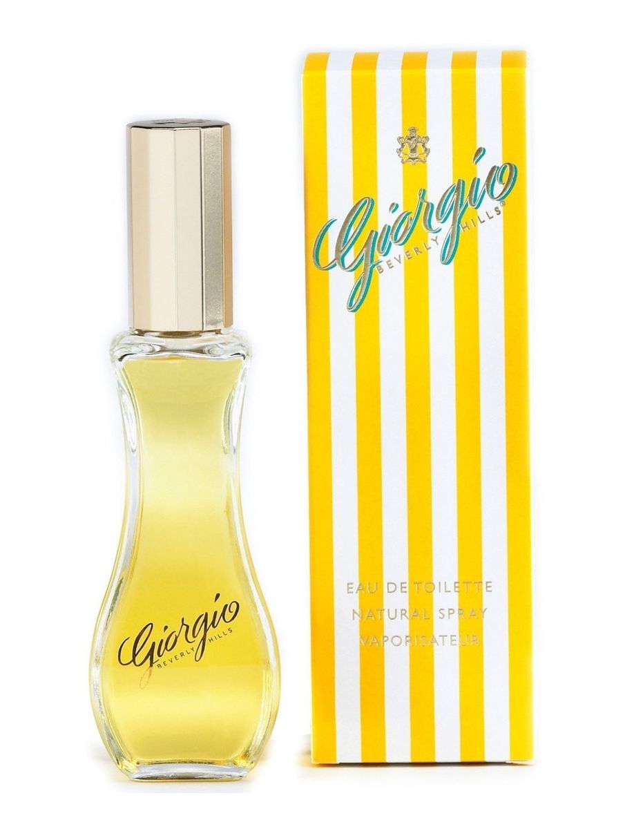 Klassisches gelbes Blumenparfumspray