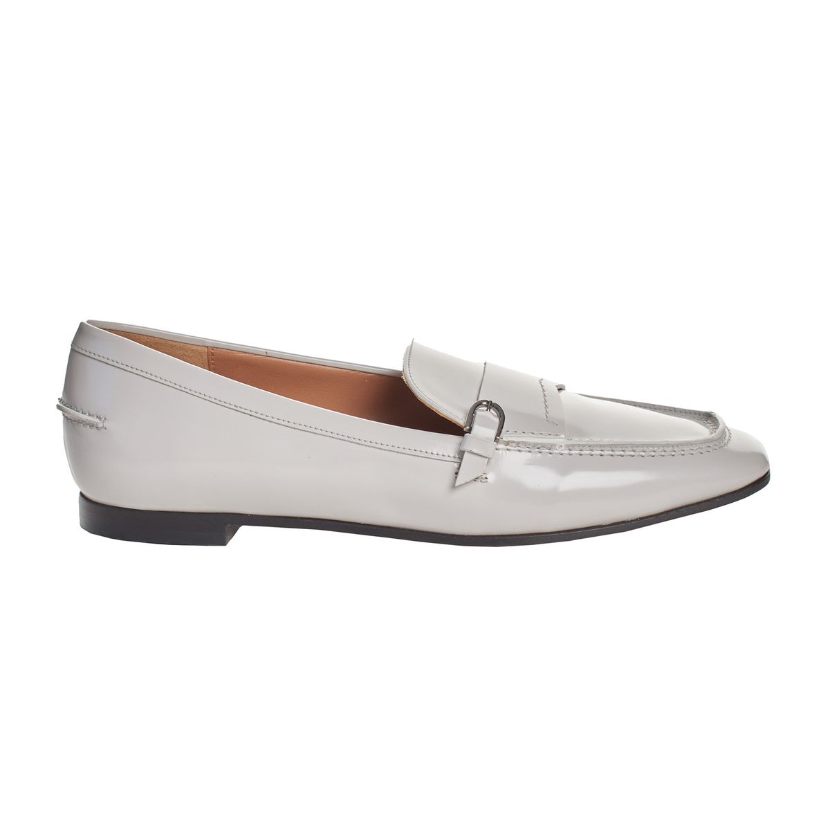 Elegante Lederloafer mit Schnallendetail