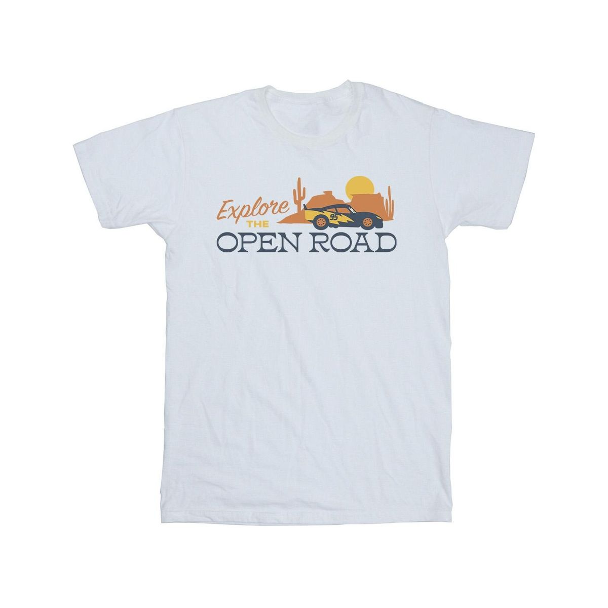 Explore the Open Road Grafik T-Shirt