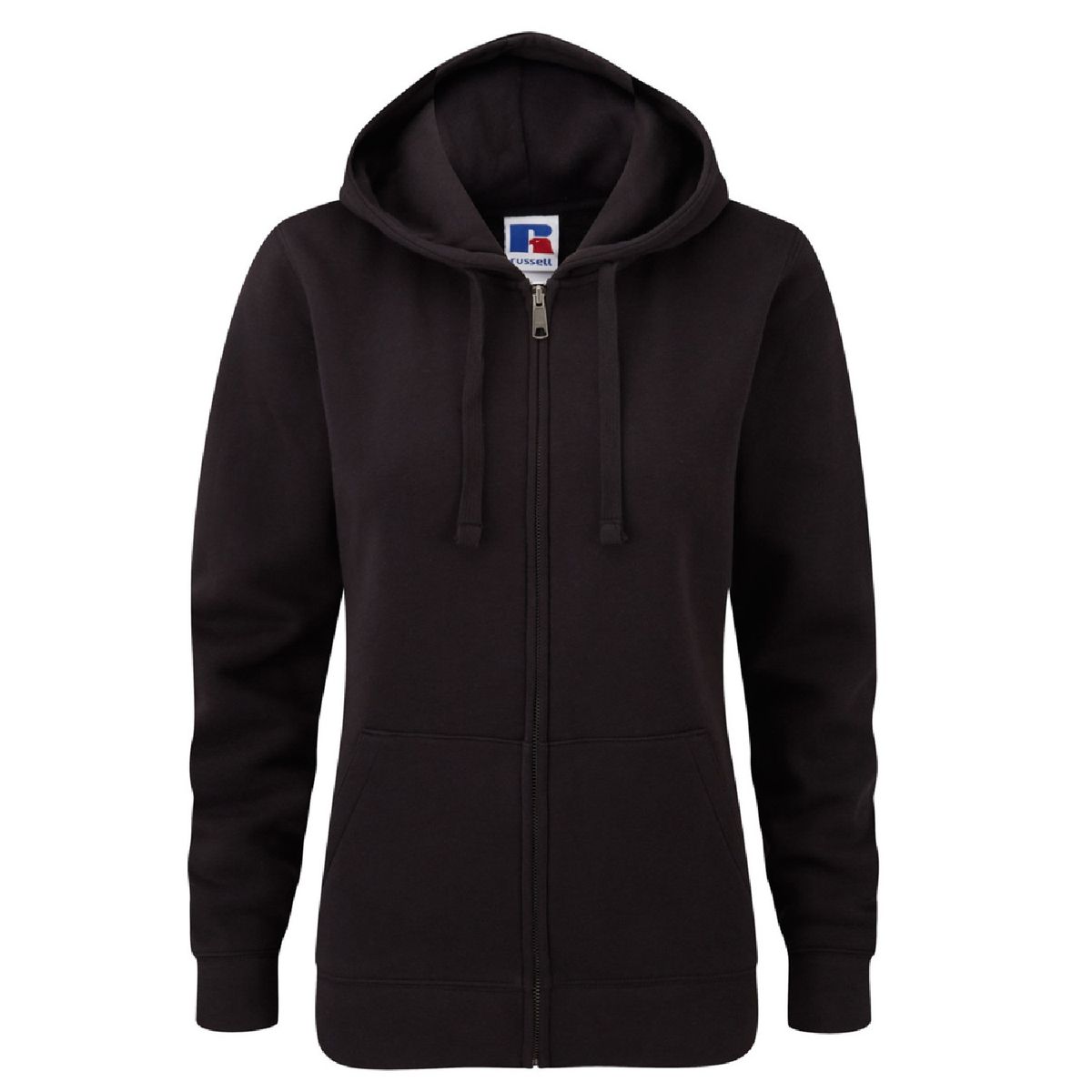 Klassischer Kapuzenpullover mit Reißverschluss
