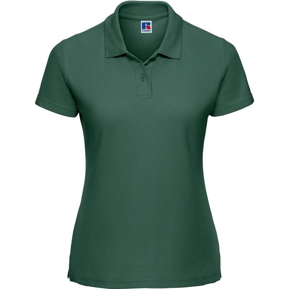 Russell - "Classic" Poloshirt für Damen (Flaschengrün)