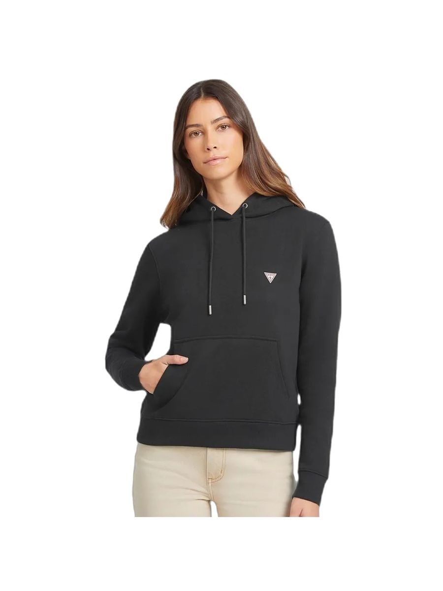 Damen Fleece-Pullover-Hoodie aus Baumwolle