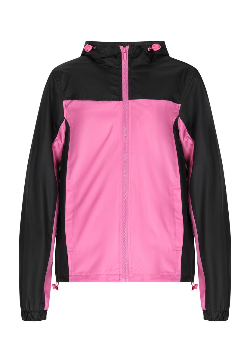 Mymo Jacke Damen rosa/schwarz