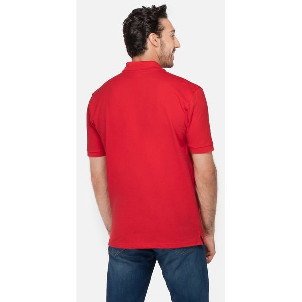 Kurzarm-Poloshirt aus Baumwoll-Piqué