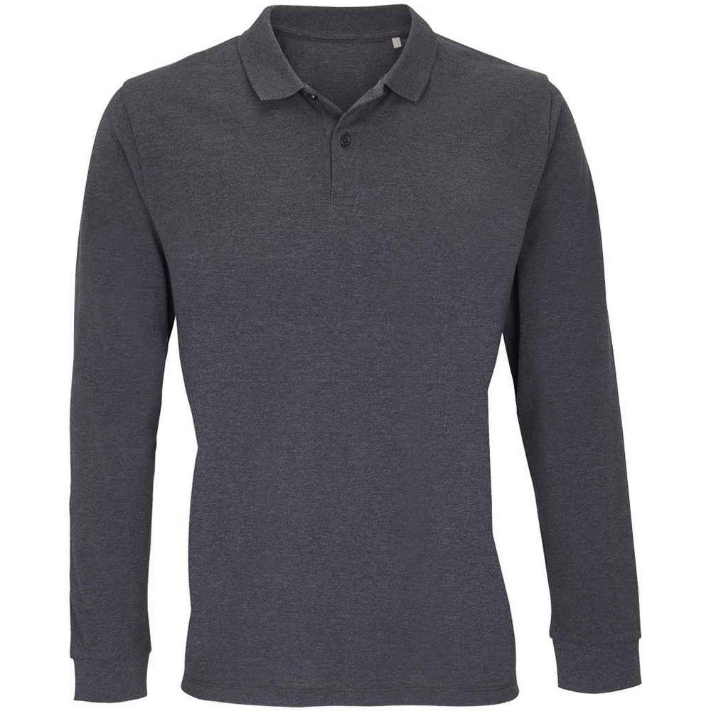 Unisex Langarm Piqué Polo Shirt