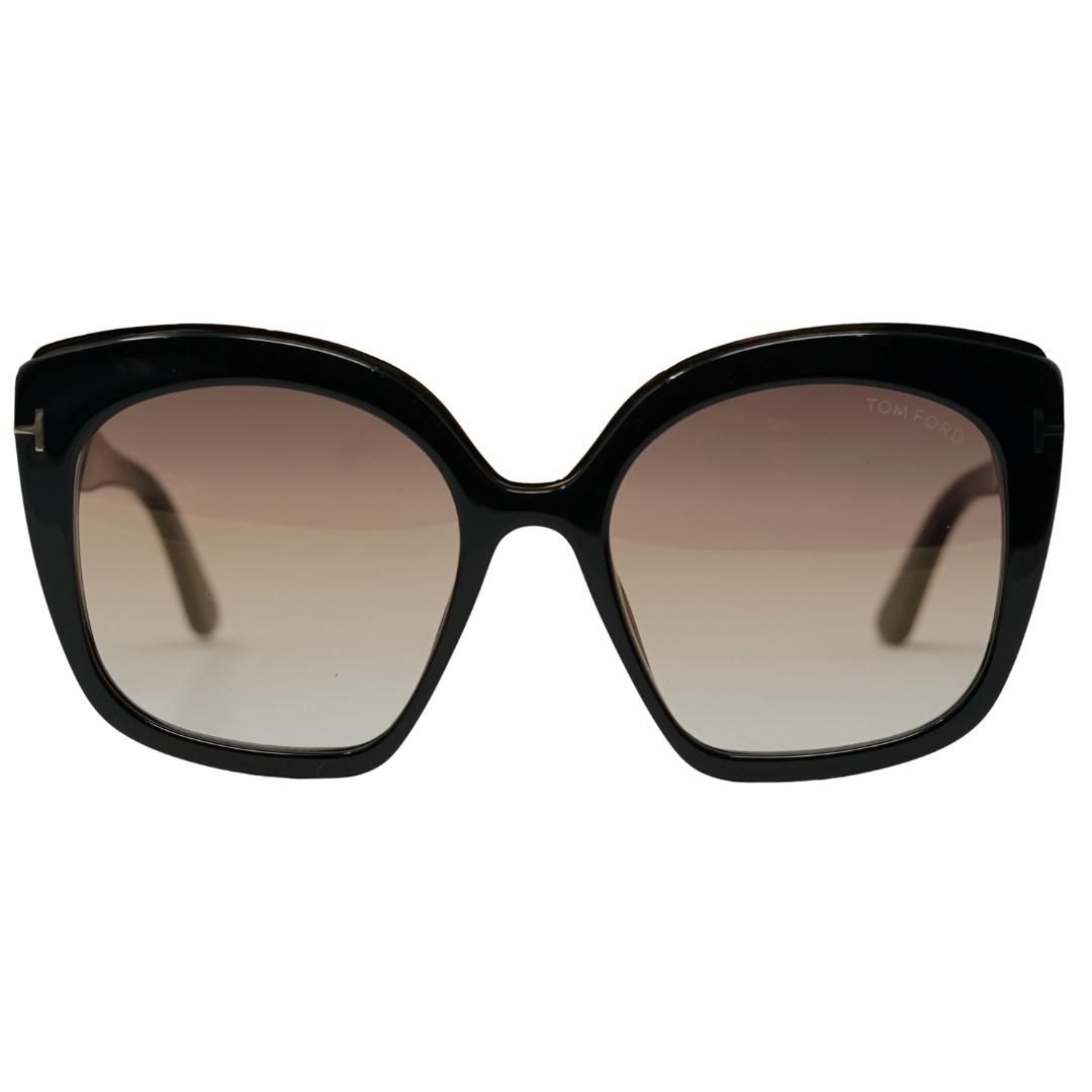 Extragroße Sonnenbrille mit quadratischem Rahmen