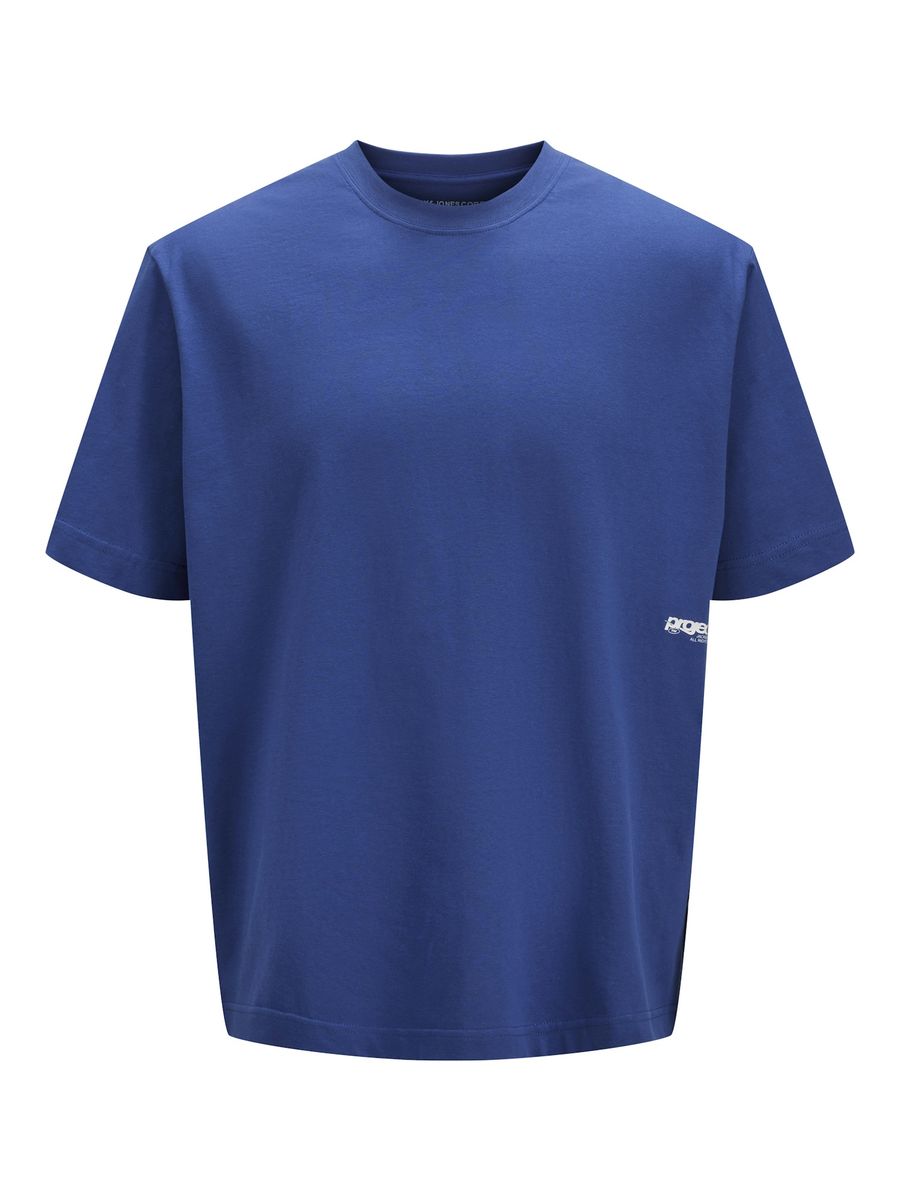 Basic T-Shirt mit lockerem Schnitt
