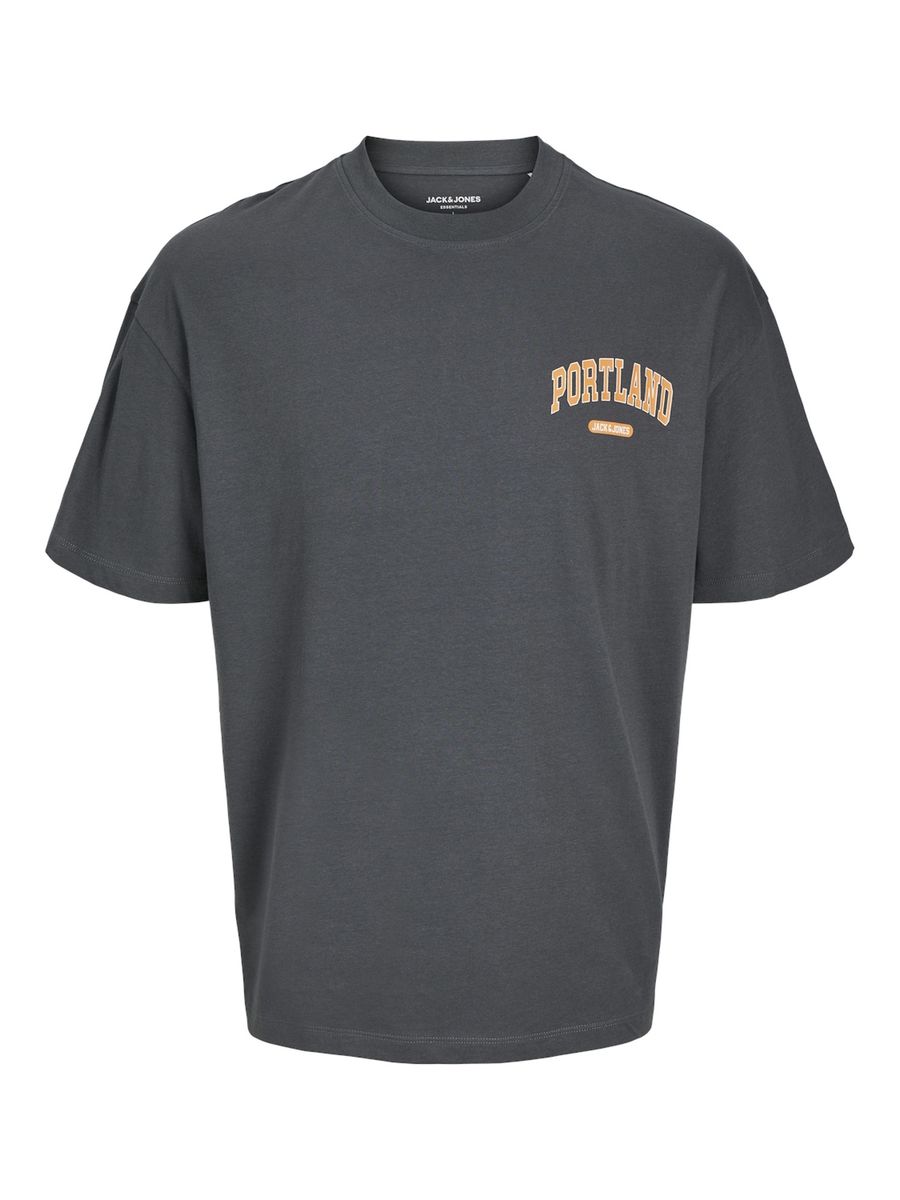 Basic T-Shirt mit lockerem Schnitt