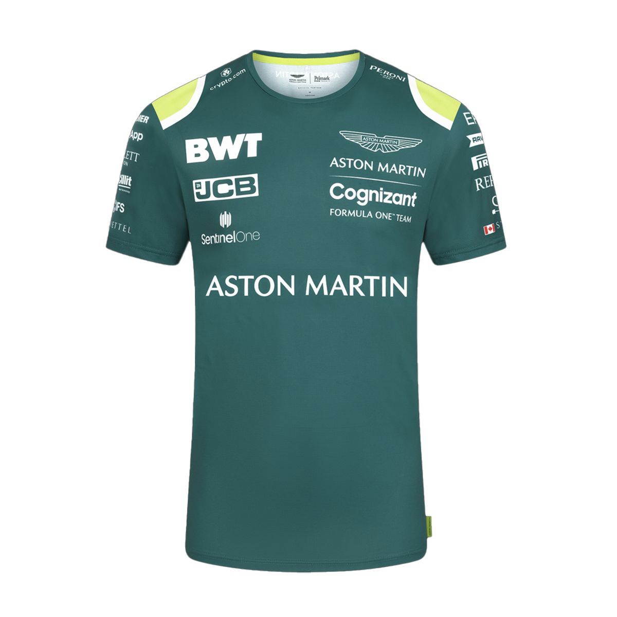Aston Martin Cognizant F1 Offizielles Team Herren Green T-Shirt