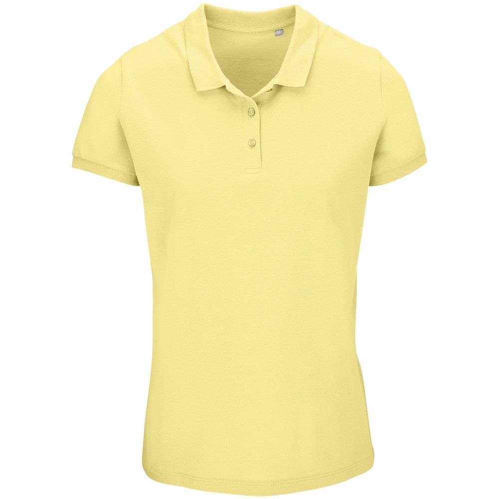 Damen Poloshirt aus Bio-Baumwoll-Piqué