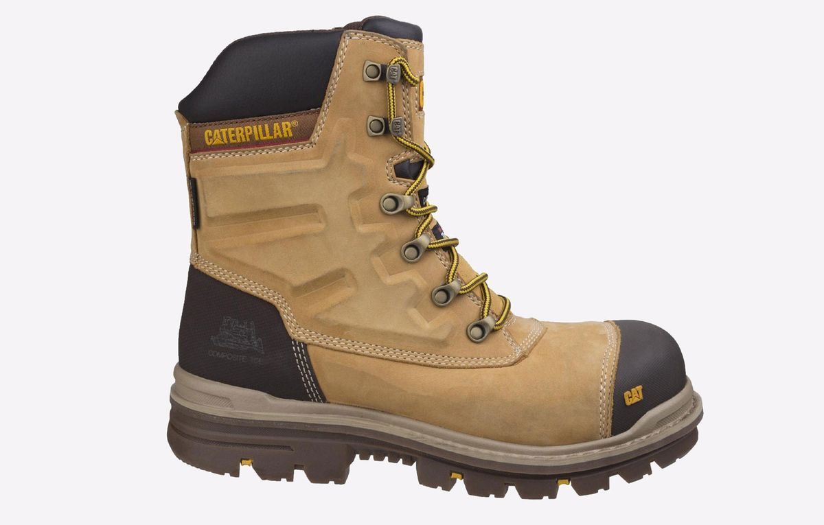 Caterpillar Herren Premier Leder Wasserfeste Sicherheitsstiefel