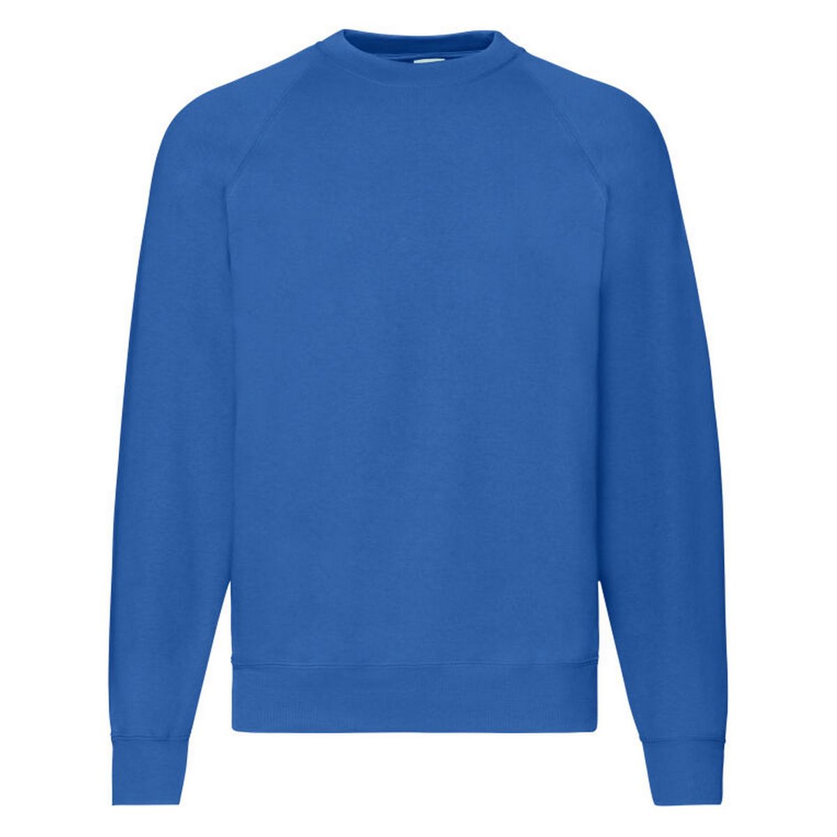Fruit of the Loom - "Premium" Sweatshirt für Herren angesetzte Ärmel (Königsblau)