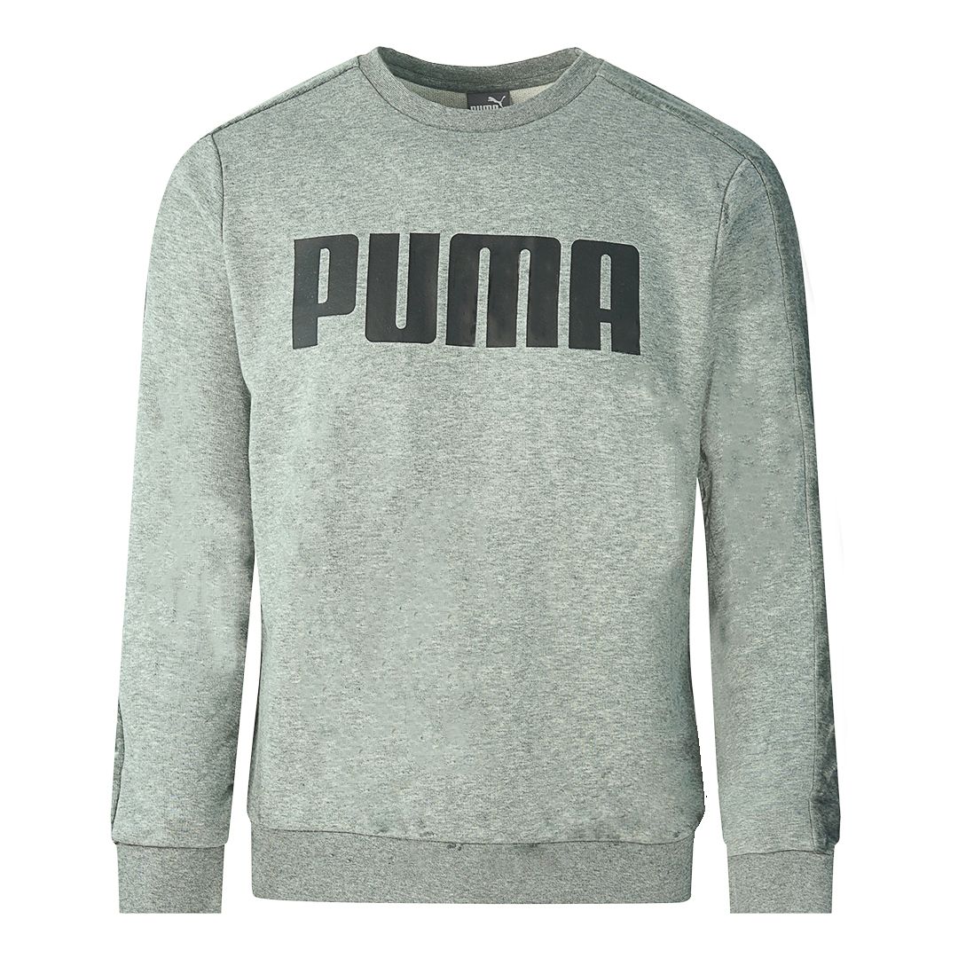 Klassisches Sweatshirt mit Logo-Print und Rundhalsausschnitt