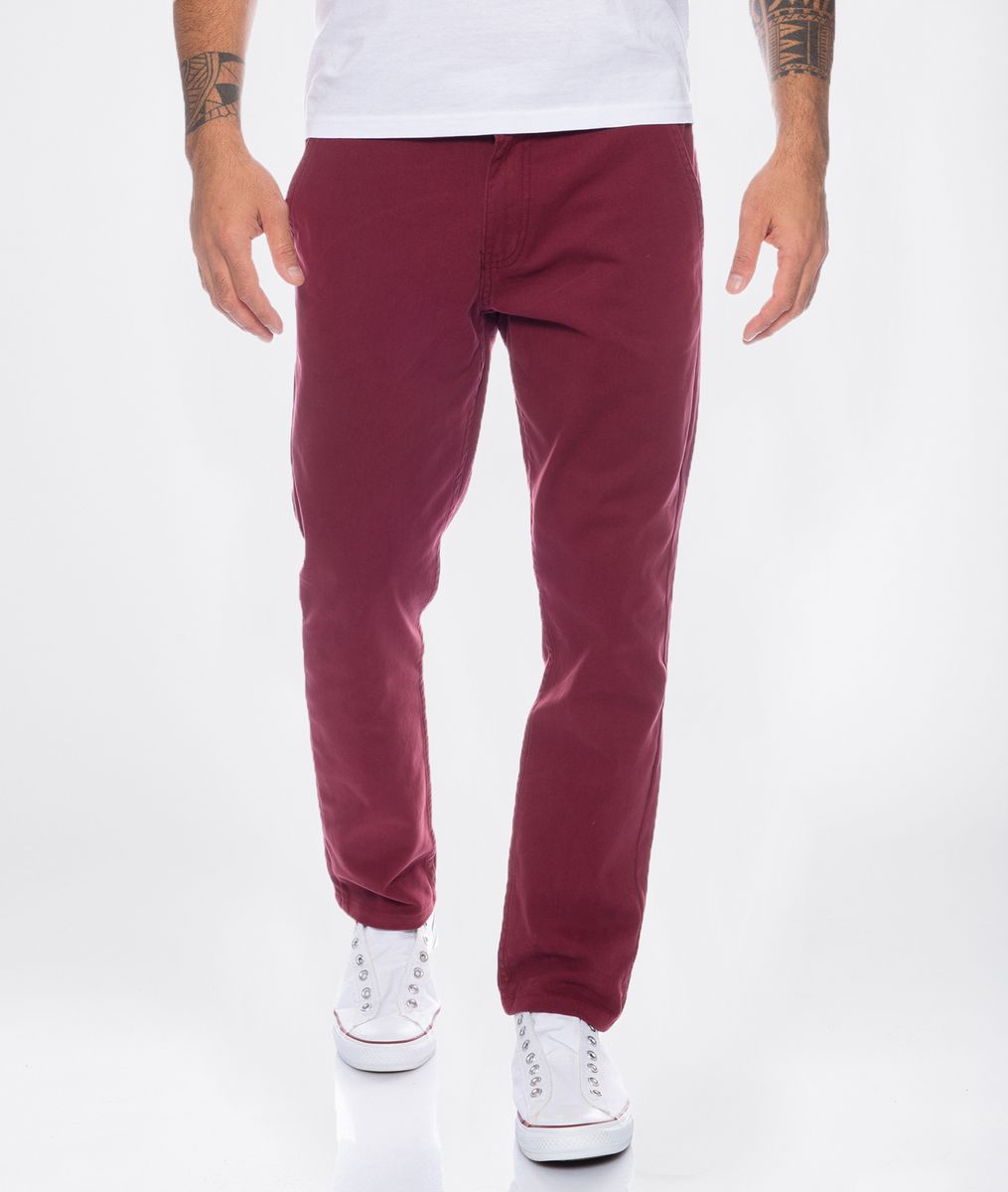 Herren Baumwoll Chino-Hose für Freizeit