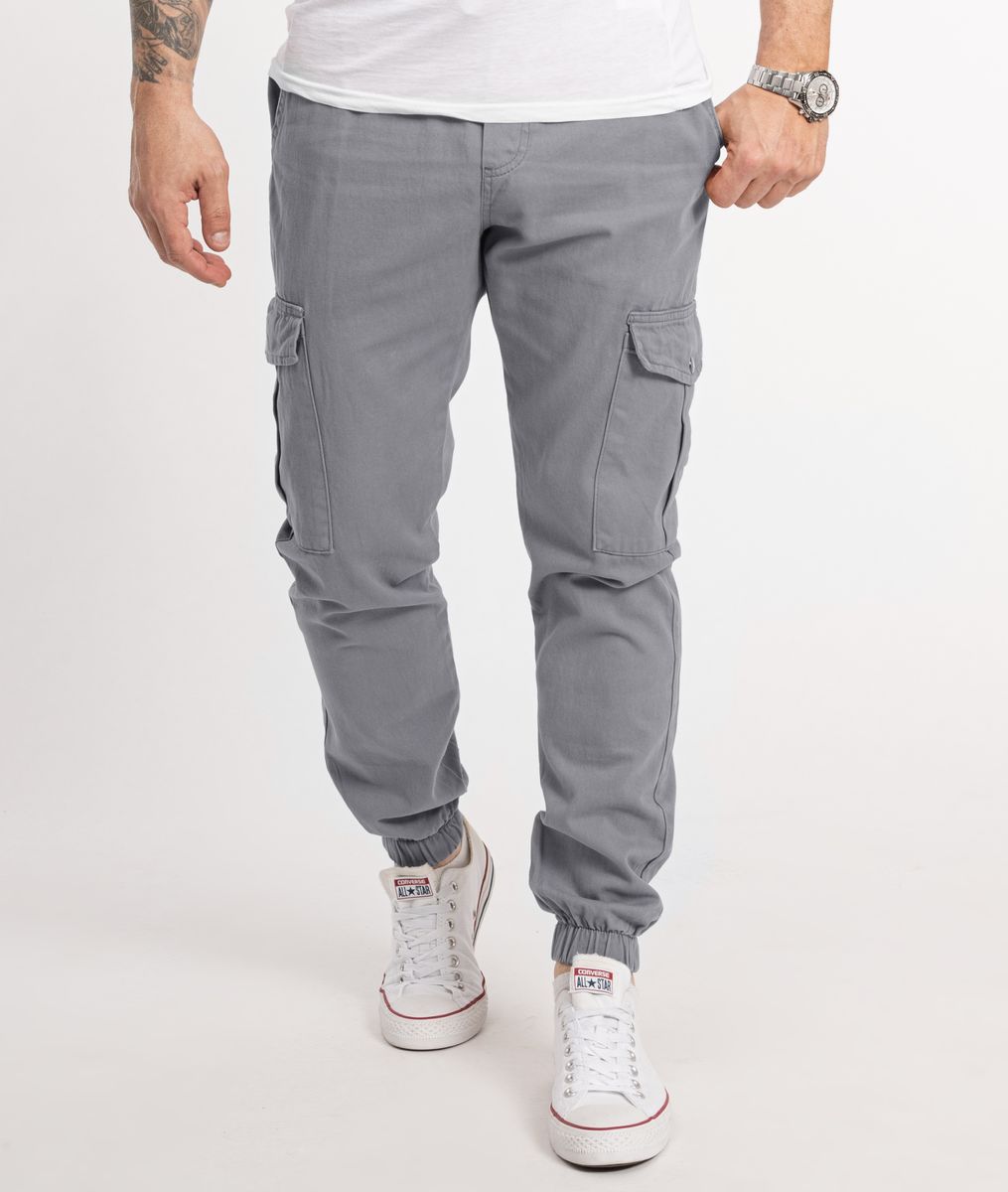 Herren Slim Fit Cargohose