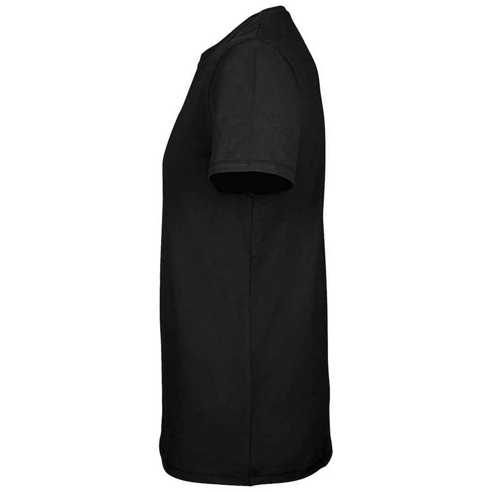 Premium Stretch-Baumwoll-T-Shirt mit Rundhalsausschnitt
