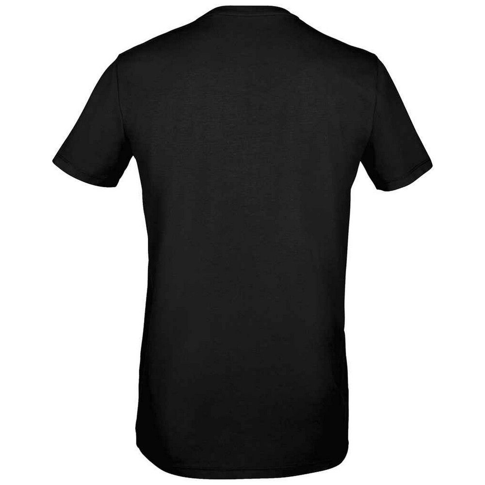 Premium Stretch-Baumwoll-T-Shirt mit Rundhalsausschnitt