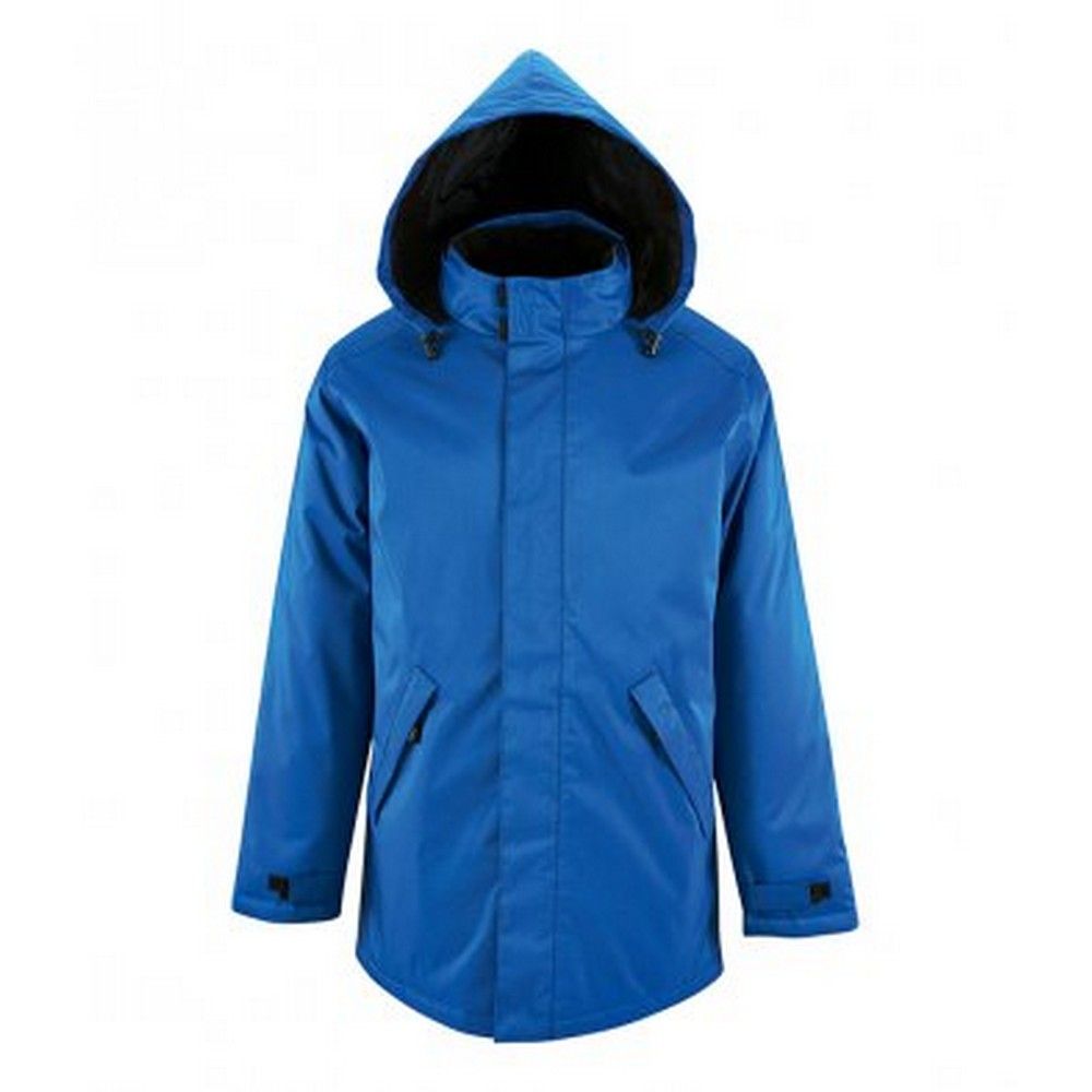 Unisex Wattierte Winterjacke mit Kapuze