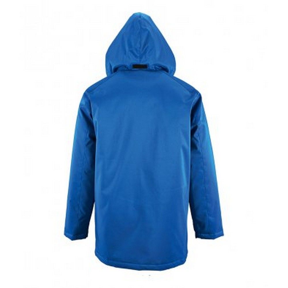Wattierter wetterfester Parka mit Kapuze