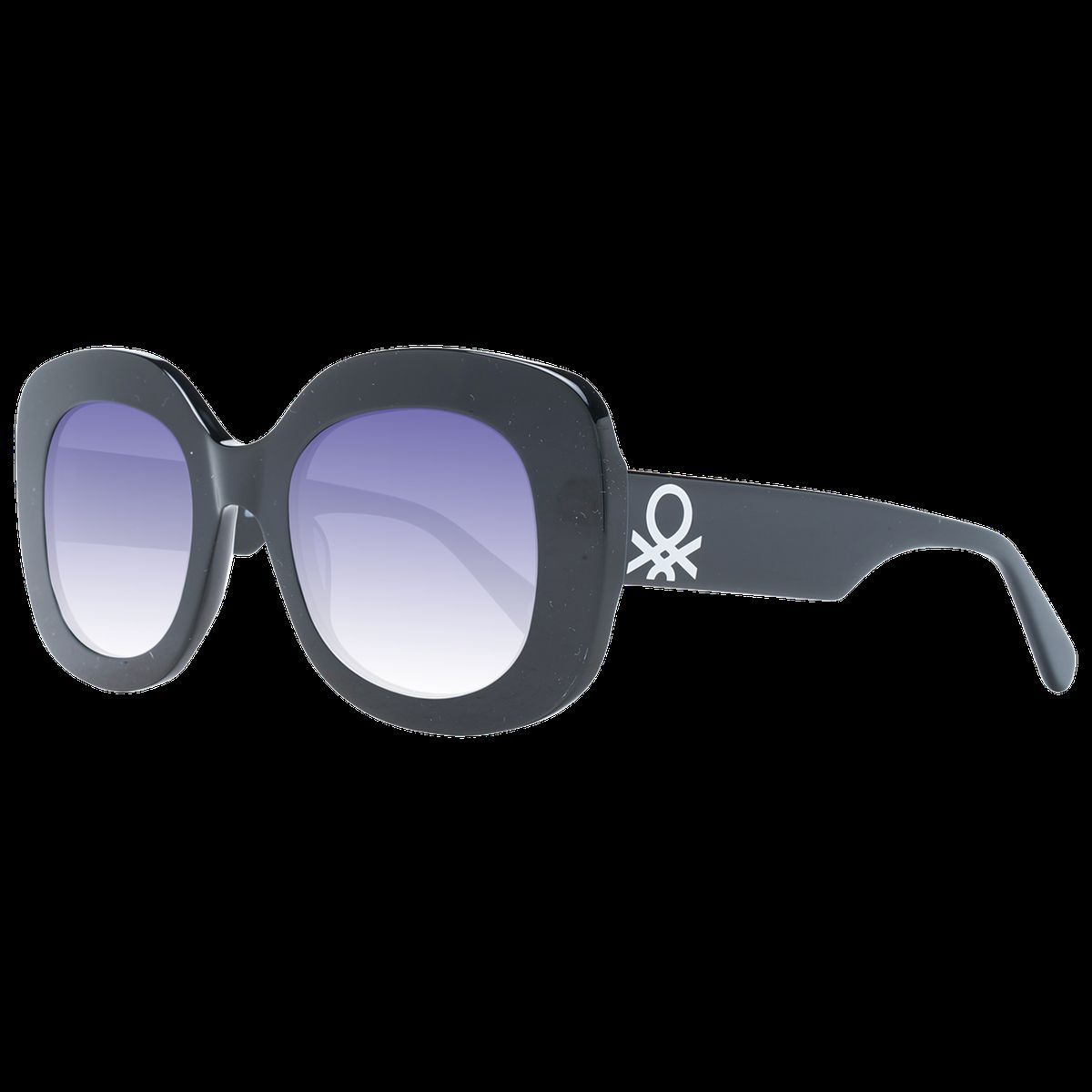 Übergroße Sonnenbrille mit quadratischem Rahmen