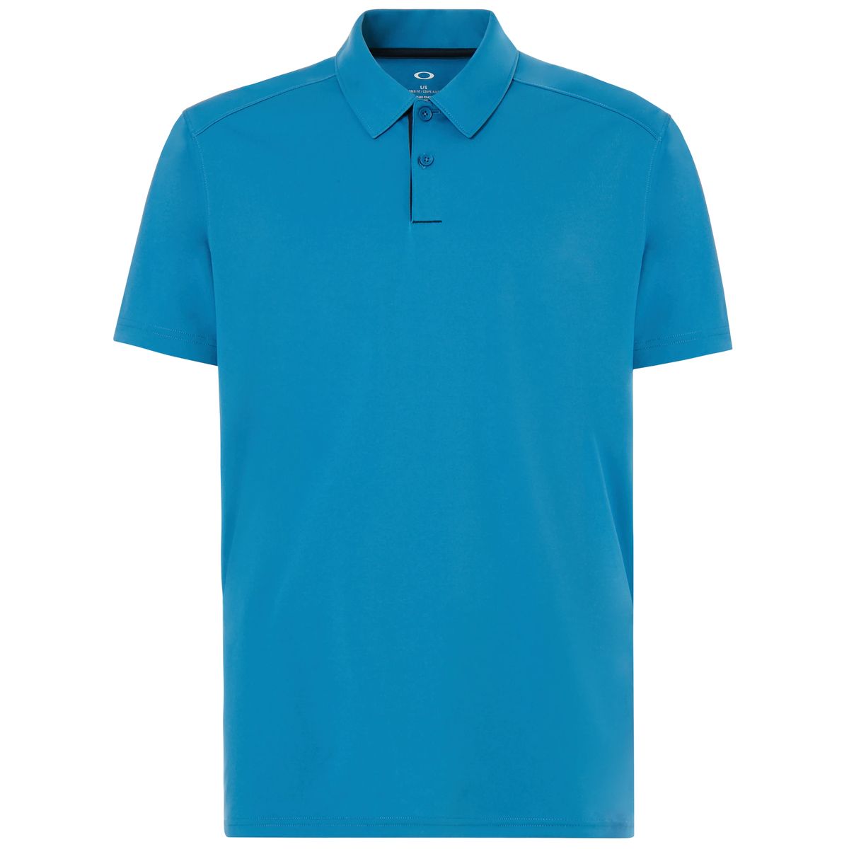 Herren Kurzarm Polohemd, blau