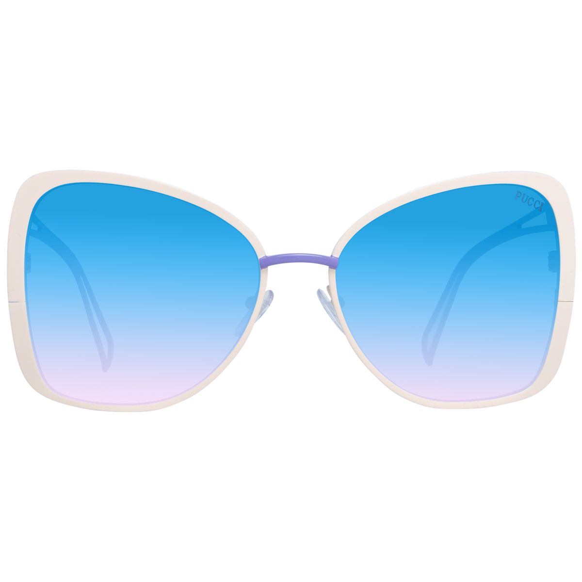 Schmetterlings-Sonnenbrille mit Farbverlauf