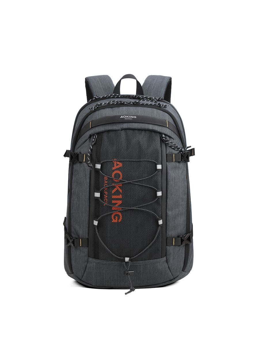 Unisex Reiserucksack mit Cargo-Gurten