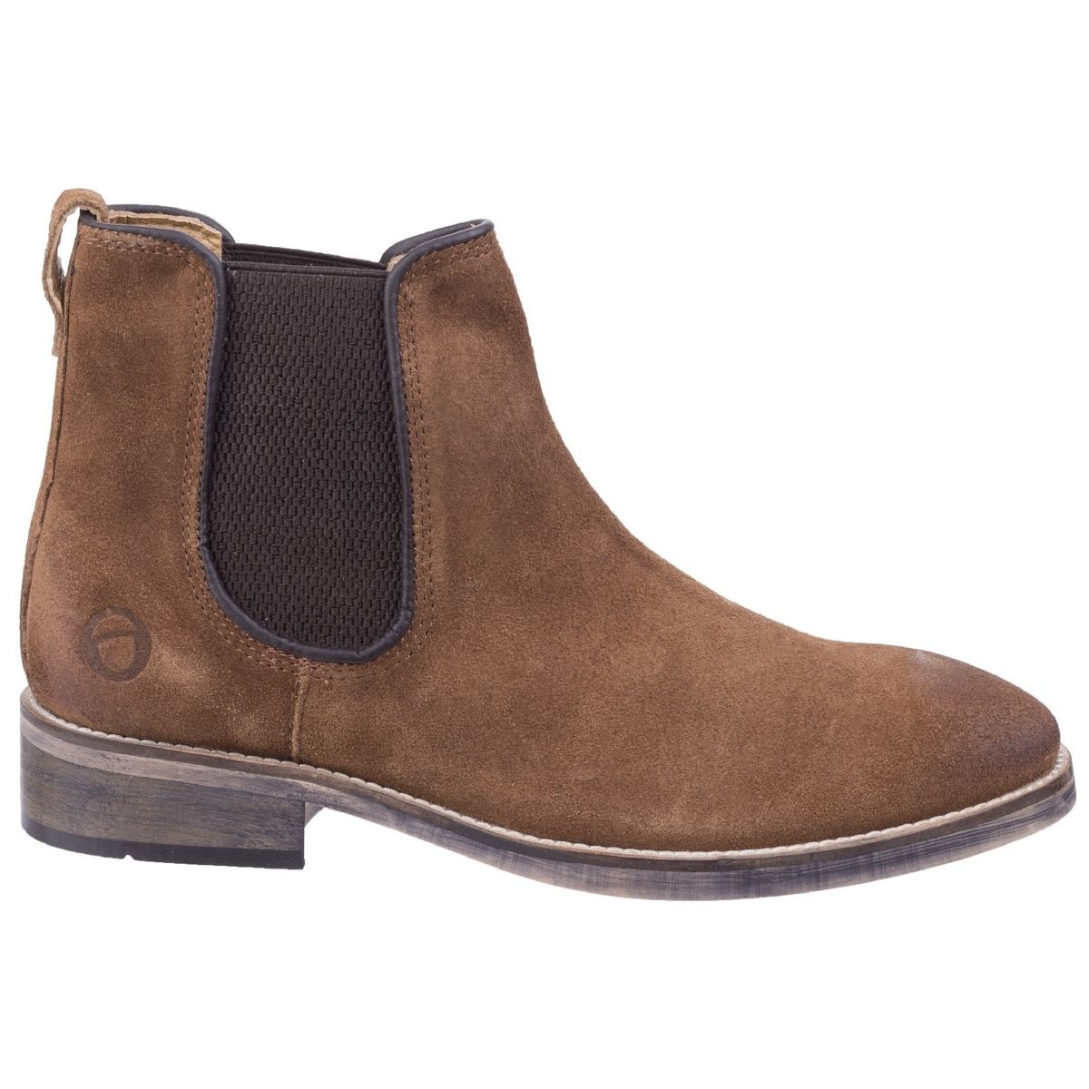 Klassische Chelsea-Stiefeletten aus Wildleder