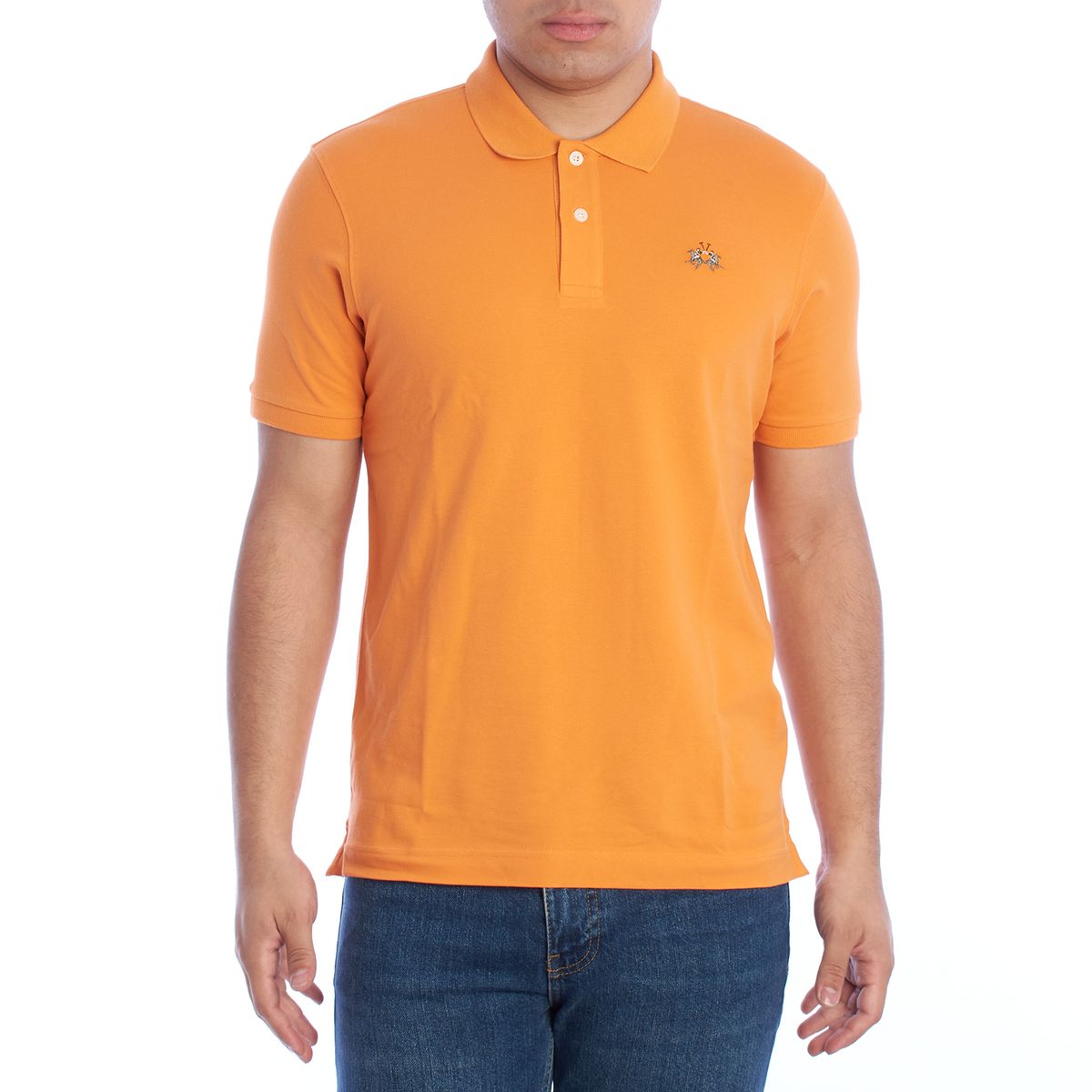 Herren Slim Fit Kurzarm Polohemd