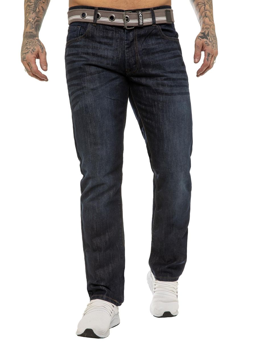 Herren Regular Fit Jeans aus Denim