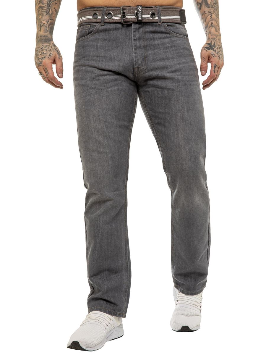 Herren Regular Fit Jeans aus Denim