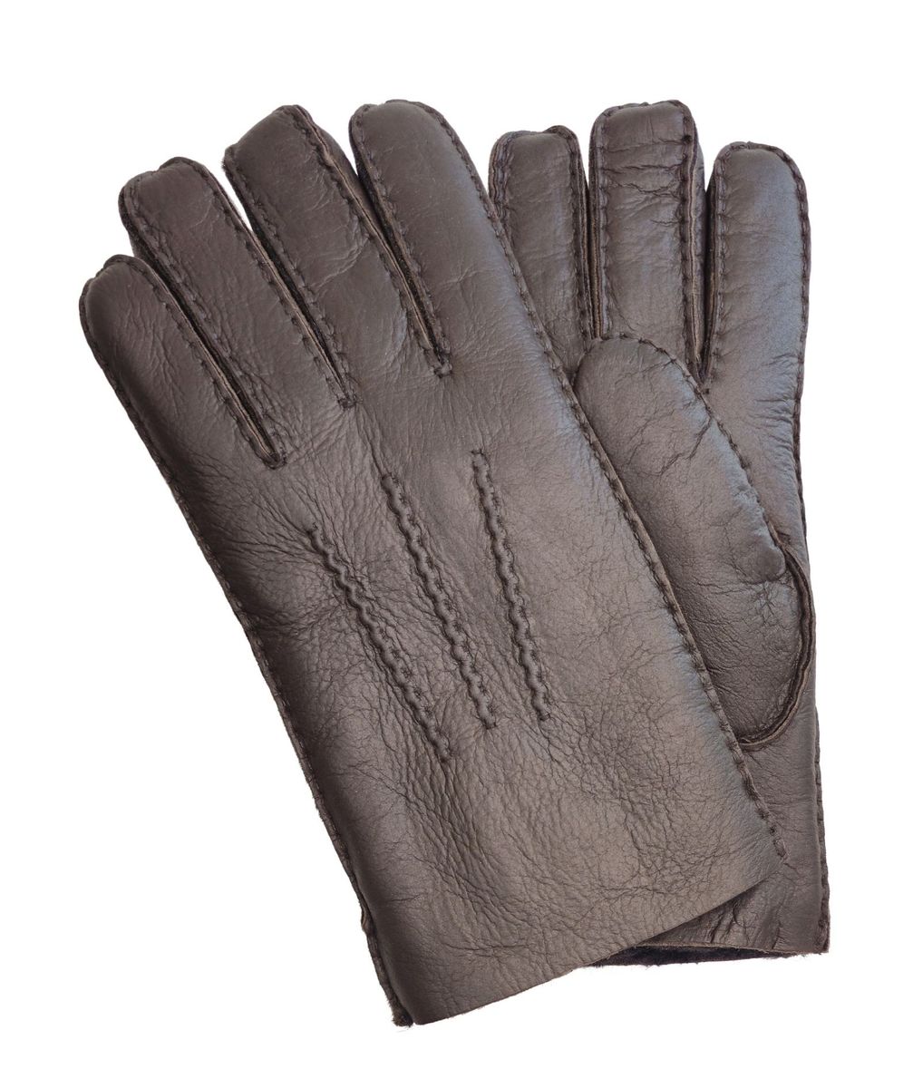 Klassische handgefertigte Lammleder-Handschuhe