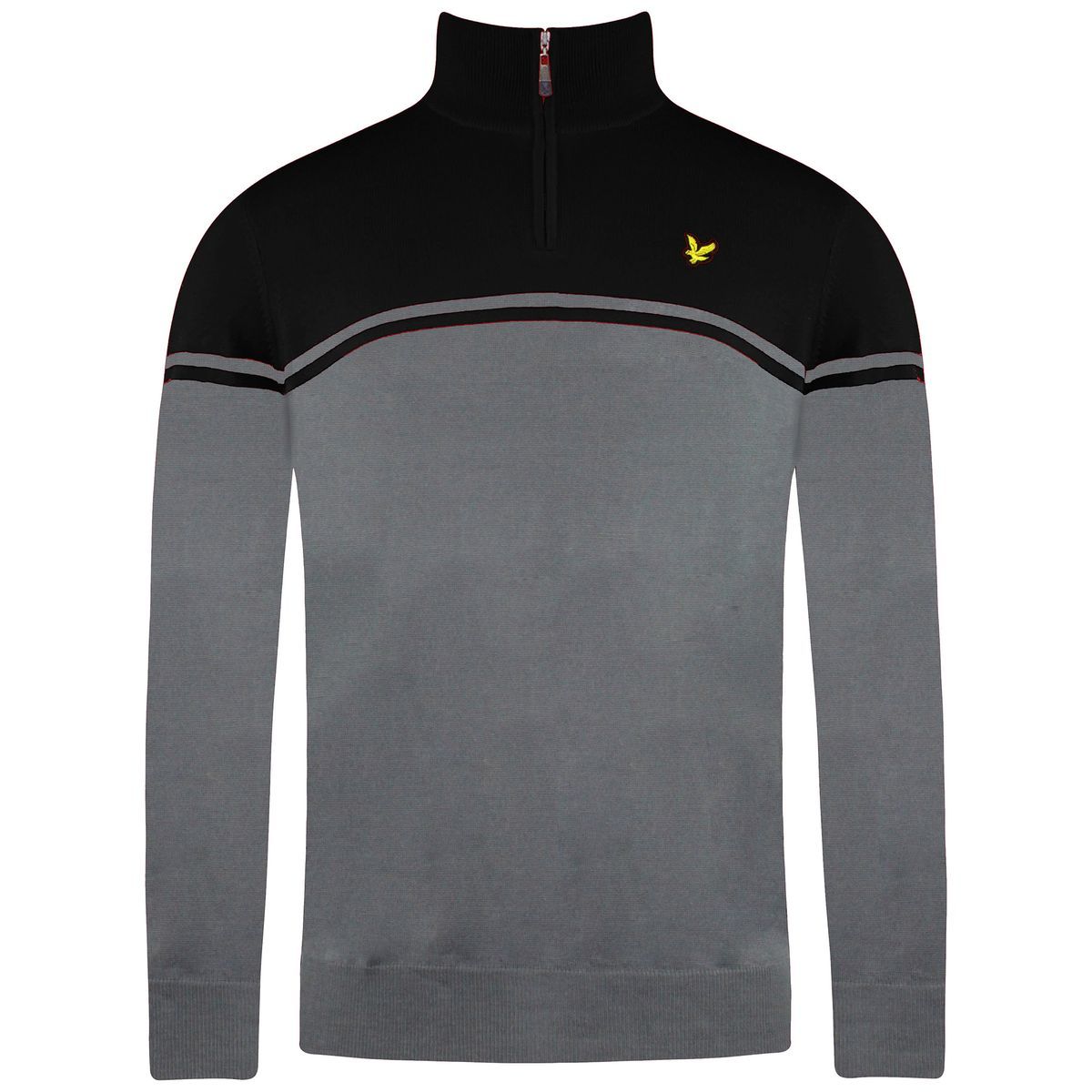 Herren Golf Pullover mit Farbblock
