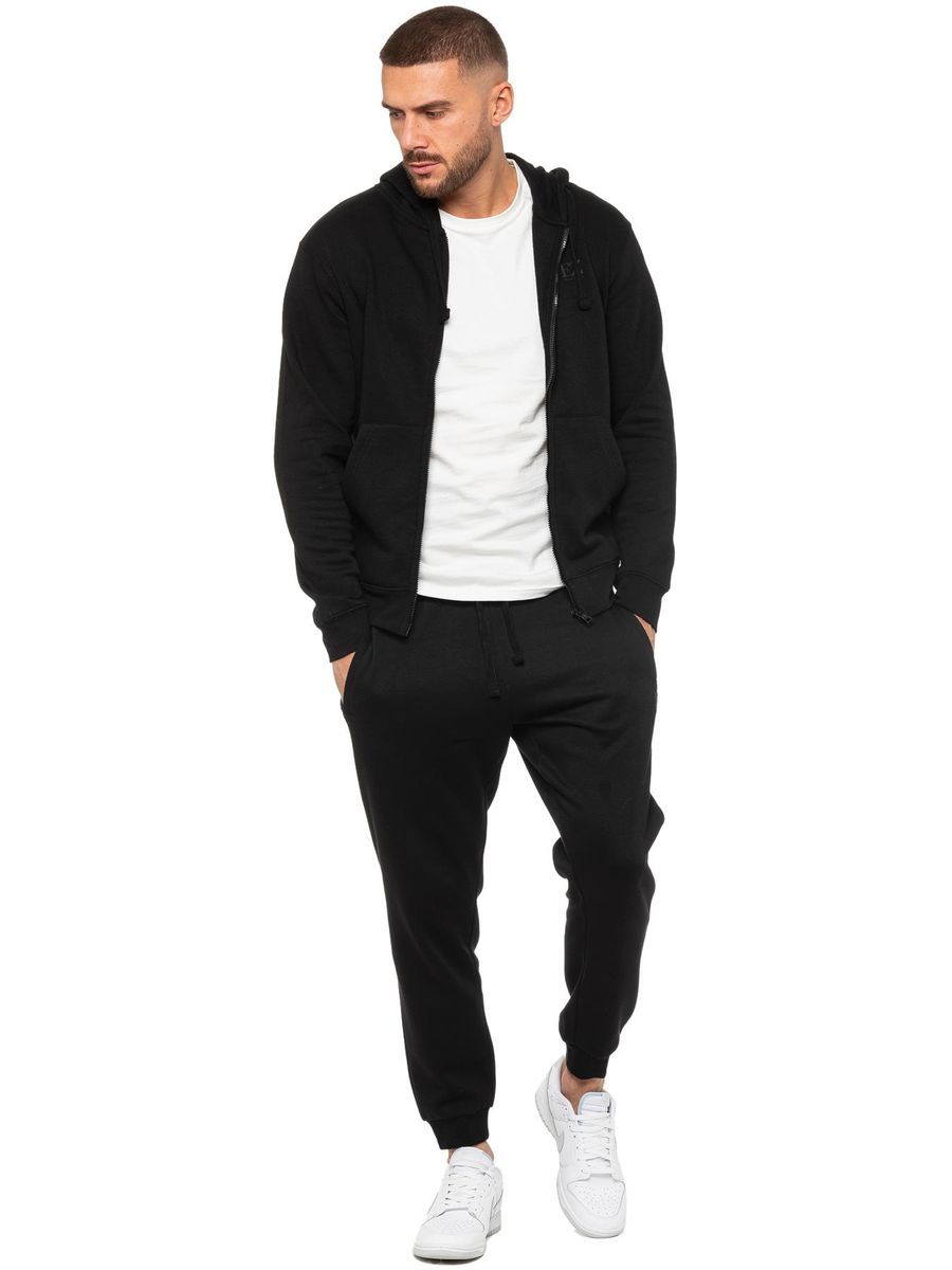 Herren Zip Hoodie Trainingsanzug Set