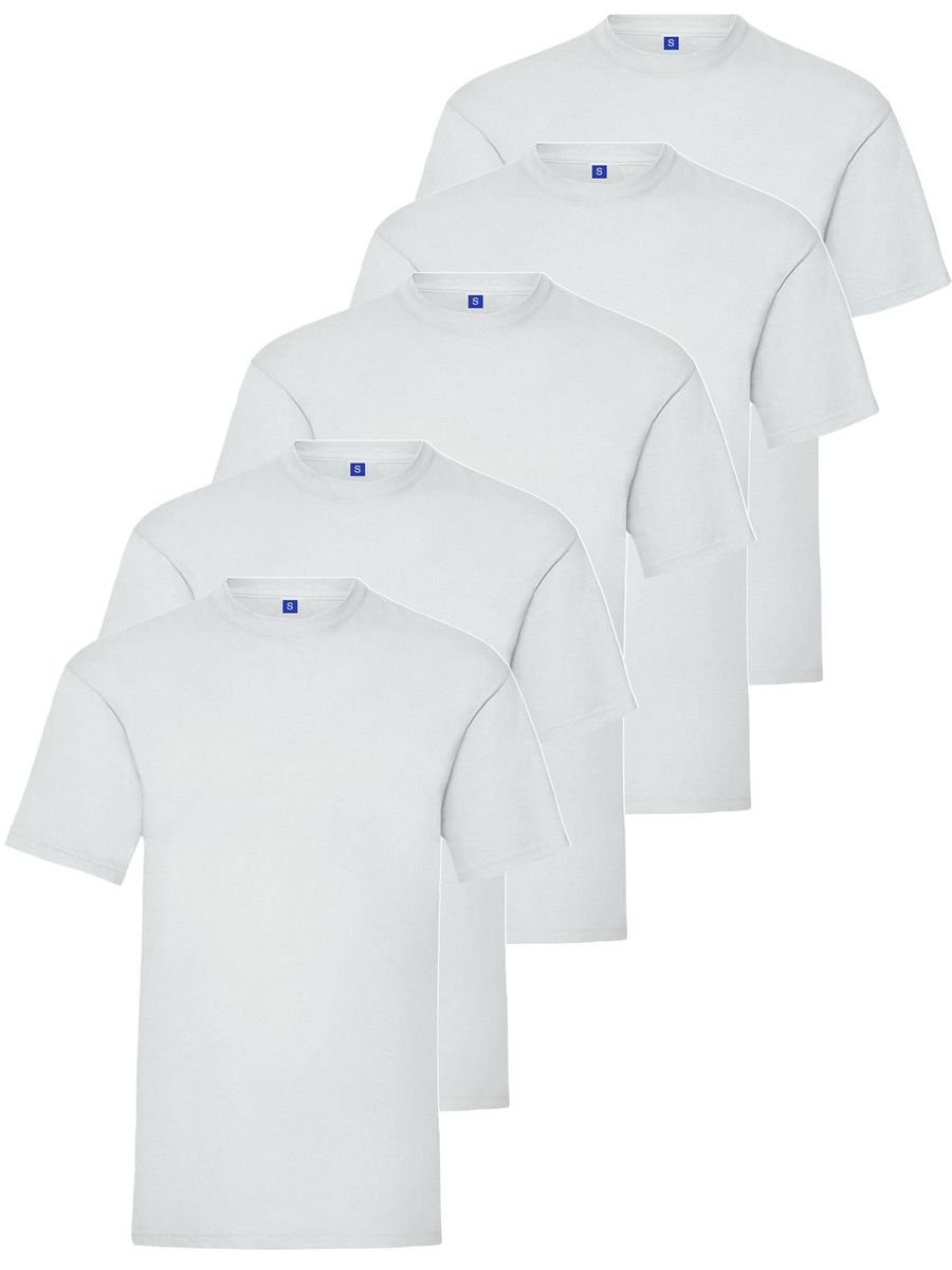 Herren T-Shirt mit Rundhalsausschnitt Multipack