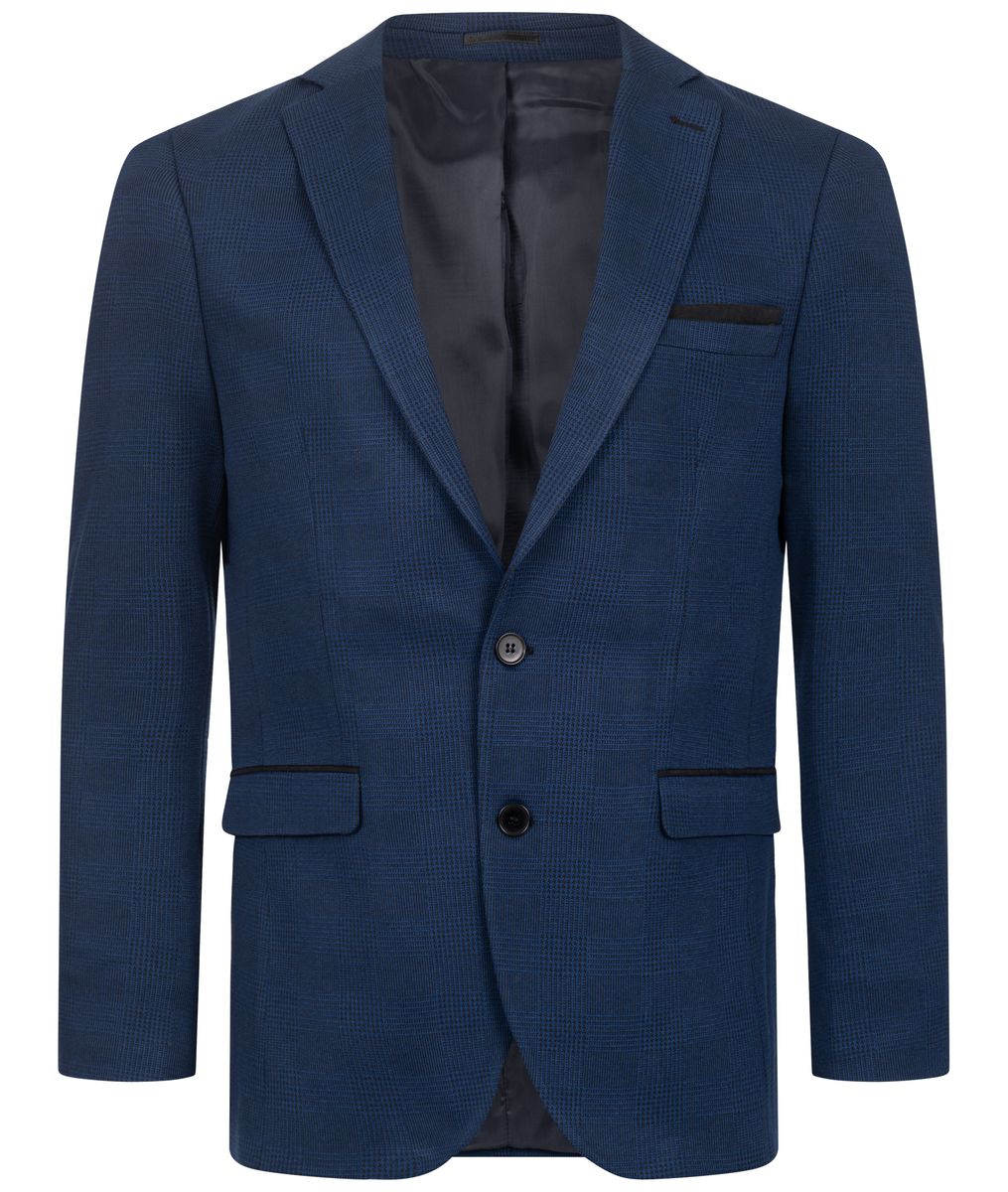 Herren Slim-Fit Freizeit Blazer Jacke