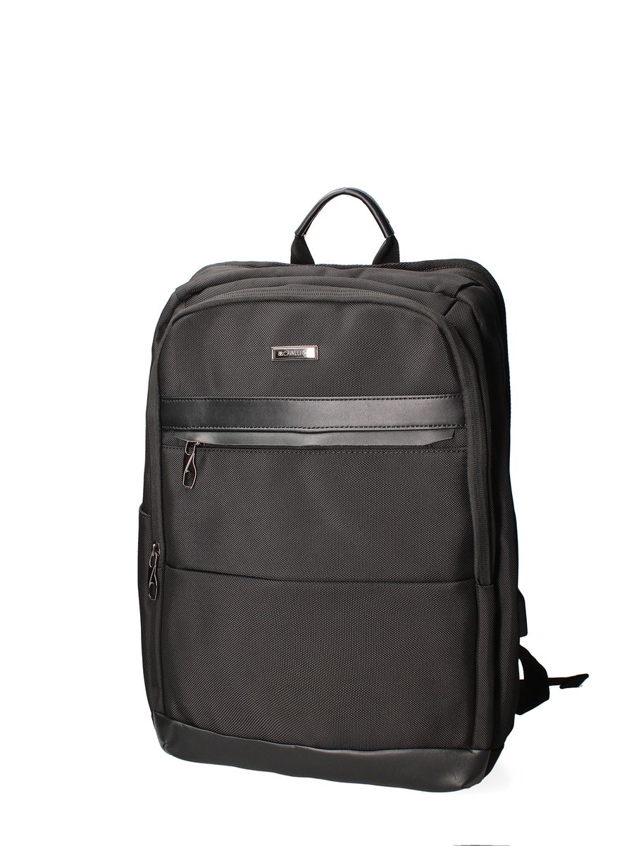 Strukturierter Pendler-Rucksack mit Mehrfachfächern