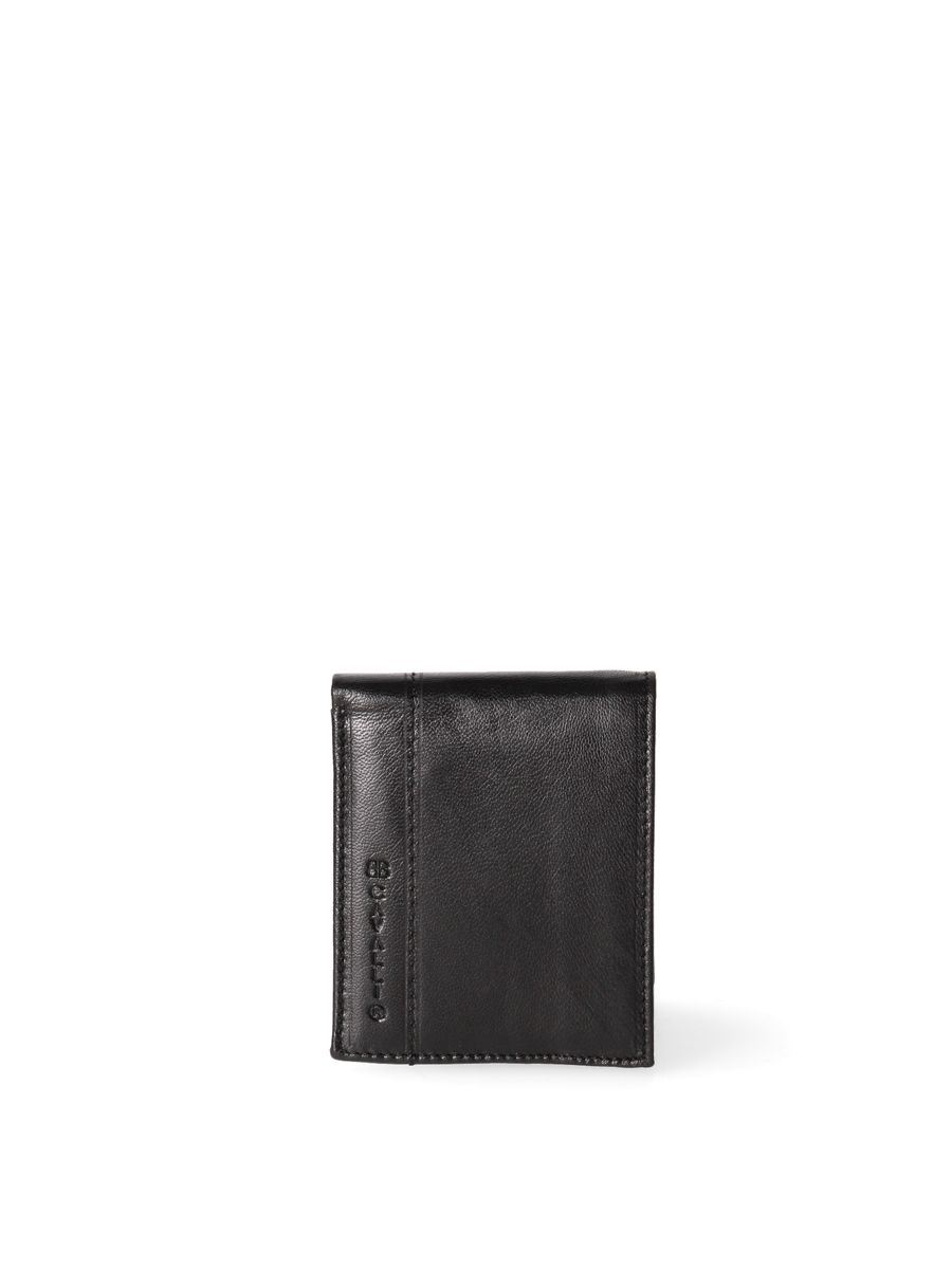 Leder-Brieftasche mit zwei Fächern