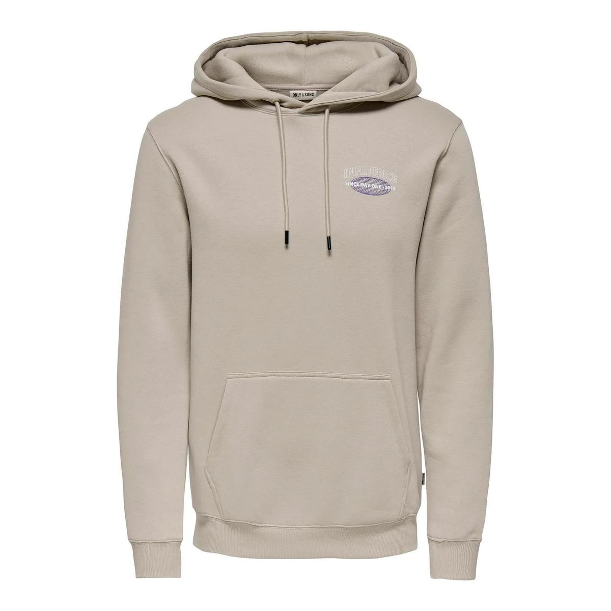 Herren Kapuzenpullover mit Grafikdruck