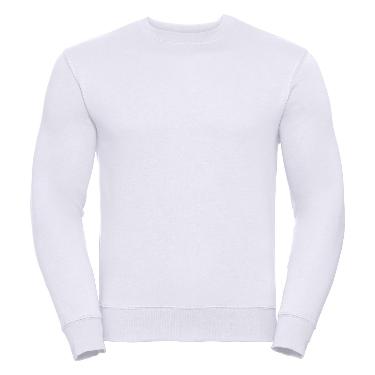 Klassisches Langarm-Sweatshirt mit Rundhalsausschnitt